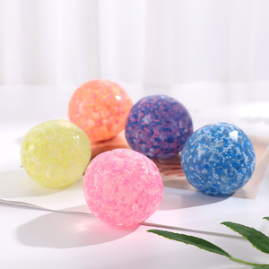 Grape Foam Bead Stress Relief <b>Ball</b> TPR <b>Squeeze</b> Toy Fidget for Sensory Anxiety Decompression Toy Hot Selling - Product Image 2