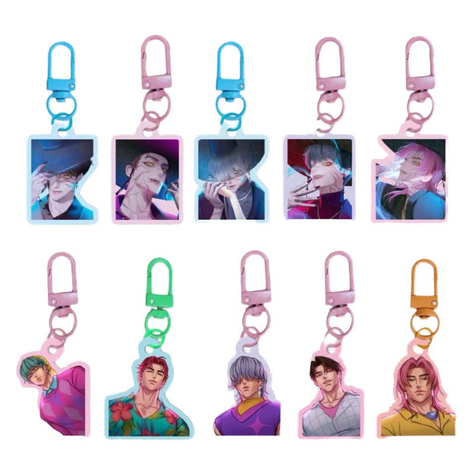 kpop demon hunter keychain