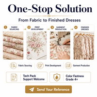 Fabricant de robes florales personnalisées, robe maxi d'été en viscose à fleurs, taille plus, décontractée, élégante, à manches longues, vêtements pour femmes