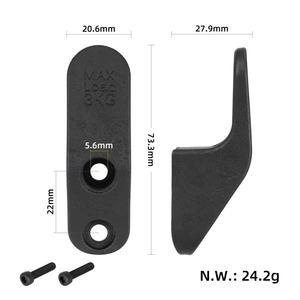 Soporte de Gancho para Almacenamiento, Gancho Resistente para Accesorios de Patinete Eléctrico Xiaomi 5/Max 5/Pro 5 - Product Image 2