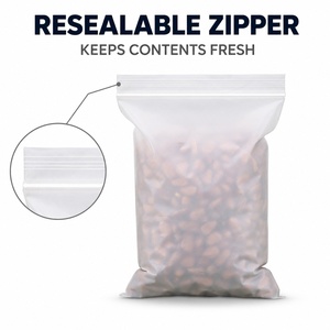 Pet Safe Non Toxic Dog Cat Treat Resealable Ziplock Pouch Biodegradable Training Reward Snack Food Sample Eco Friendly <b>Bag</b> - Product Image 5