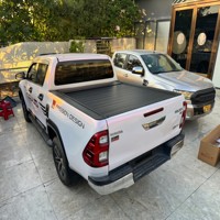 Couverture de benne électrique rétractable en aluminium OEM pour Toyota Double Cab 2016-2024, couvercle rigide à enroulement, étanche et anti-poussière pour pick-up