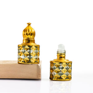 Flacon à bille de luxe unique et récupérable de 8 ml, facile à transporter, avec bâtonnet en verre et bouchon à vis, estampage à chaud - Product Image 4