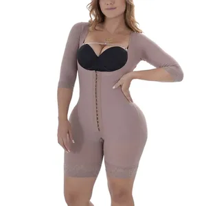 Women Shapewear Fajas Colombian Girdle Waist Trainer Butt Lifter Shapewear Women Tummy Control Body Shaper Front Hooks Sheath