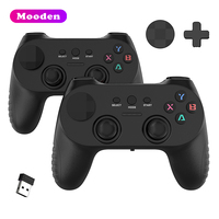 Control de Juego Inalámbrico USB 2.4Ghz L 2412-K11, Joystick Doble para Juegos, Molde Privado para PC, Laptop, TV y Consola de Juegos
