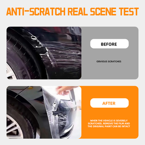 <span class=keywords><strong>Película</strong></span> <span class=keywords><strong>Protectora</strong></span> de Pintura Transparente Autoadhesiva y Autoregenerable de TPU PPF de Alto Brillo para Carrocería de Leapmotor B10, Anti-amarilleo - Product Image 3