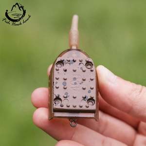 Aparejos de <span class=keywords><strong>pesca</strong></span> de carpa, 30g/40g/50g, alimentador de cebo de PVC, soporte para señuelo, trampa, señuelo de <span class=keywords><strong>pesca</strong></span>, jaula, cesta para Lago, Río y Arroyo - Product Image 6