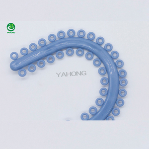 Yahong S Loại Màu Xanh Nha Khoa Chỉnh Nha Đàn Hồi Tách Băng Siêu Cao Su - Product Image 3