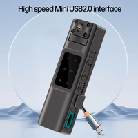 Kamera olahraga 2024, Kamera CCTV saku dapat dipakai tidak perlu Internet baterai 1000mAh kamera badan Mini 128GB