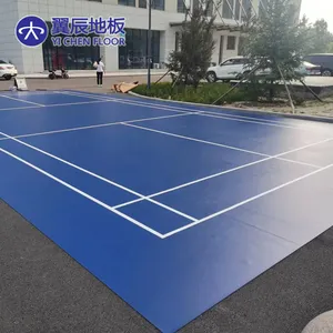 indoor pvc badminton court supplier