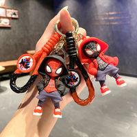 Nieuwe schattige stijl PVC gel auto sleutelhanger grensoverschrijdende bestseller klauwautomaat prijs nachtmarkt snuisterij groothandel