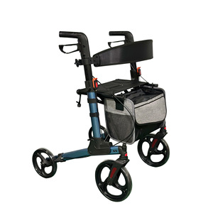 Walking Aid 905B Four-Wheeled <b>Rollator</b> With Disc Brake Folding Lightweight For Elderly And Disabled Users - Product Image 1