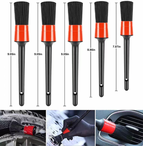 Juego de Cepillos de Limpieza para Auto Portátil de 35 Piezas, Kit de Detallado de Autos para Todas las Superficies, Suministro al por Mayor, Marca ANMA/OEM, 1 Año de Garantía - Product Image 5