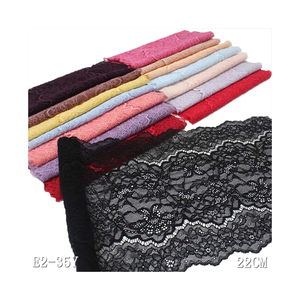 Đồ Lót Ren Đàn Hồi 22Cm Bán Buôn Multicolor Spandex Nylon Căng Ren Vải - Product Image 1