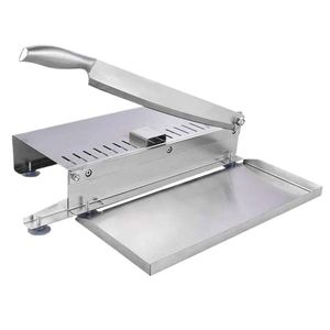 Cortadora Manual de Huesos 2024, Cuchillo de Acero Inoxidable para Cortar Costillas, Cortadora Industrial de Carne Congelada - Product Image 1