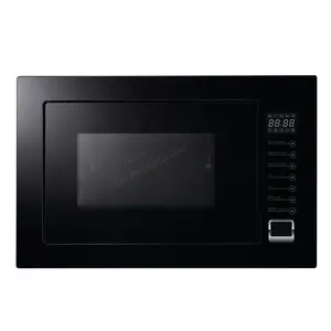 Made in China Kitchen Appliance Microondas Empotrable 25 Litros Full Touch Black Glass Inbuilt Microwave with Trim Kit