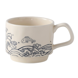 High Quality Wholesale Custom Ceramic Coffee Mug Nordic Style Business Gifts Food Safe Custom Logo Design - Product Image 5