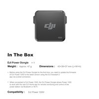 Dongle de contrôle à distance DJ Power pour la surveillance et le contrôle de la station d'alimentation via Bluetooth ou Wi-Fi pour DJ Power 1000