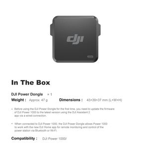 Dongle de Control Remoto DJ Power para Monitoreo y Control de la Estación de Energía a través de Bluetooth o Wi-Fi para DJ Power 1000 - Product Image 2