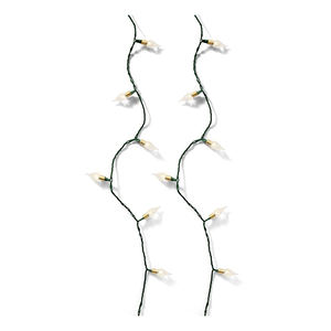 Guirnalda LED vintage de 1119 cm, 8 funciones, efecto centelleante, ideal para decorar interiores y crear ambientes festivos. - Product Image 1