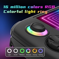 ANBERNIC RG Cube Console de jeu portable Écran IPS 3.95 pouces Android 13 RGB Joystick lumineux coloré 5G Wifi