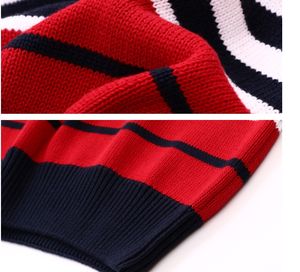 DFSC03 Otoño Invierno 2019 Chaleco de Suéter de Algodón Estilo Coreano Británico para Niños y Niñas, Uniforme Escolar - Product Image 4