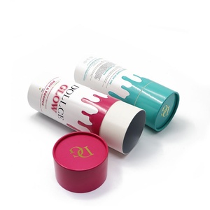 Eco-Friendly Customized Face Cream Skin Care Cosmetics Canning Packaging Circular Paper Box Tub-shaped Cosmetics Packaging - Product Image 6