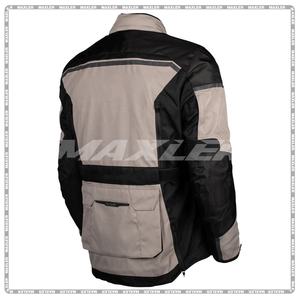 Veste de moto courte grande taille, imperméable et respirante, vêtements de sport toutes saisons avec textile réfléchissant pour la conduite, homologuée CE - Product Image 4