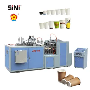 Üreticileri düşük fiyat tek kullanımlık kağıt bardak plaka yapma makinesi kahve kağıt bardak şekillendirme makinesi