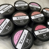 Gel d'extension d'ongles KLANA, gel de photothérapie indolore, multifonctionnel, modèle 60g, gel de construction, grande capacité