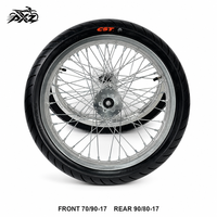 Kit de roues Supermoto 17 pouces pour Surron Light Bee LBX Talaria X3 X4 79Bike, pneus 70/90-17 90/80-17, pièces de vélo électrique haute performance
