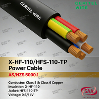 Câble flexible ignifuge de haute qualité, isolé XLPE, 110, 35 mm-240 mm, approuvé SAA