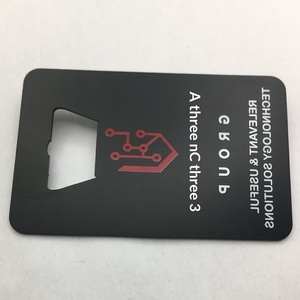 Ouvre-bouteille en métal personnalisé haut de gamme avec impression sérigraphique et logo personnalisé pour la promotion - Product Image 2