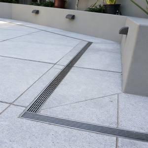 Современный наружный дренажный канал с инспекционным люком, водосточная труба, линейная решетка из нержавеющей стали, фильтр - Product Image 4