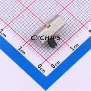 SK13D07VG4 Slide Switch Through hole-6P,12.8x4.5mm Switch Single Pole Double Throw Rectangle Pin Header PC Pin 12.8mm - Product Image 2