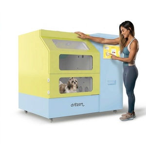 Estación de Lavado de <span class=keywords><strong>Perros</strong></span> de Autoservicio Totalmente Automática Drezen, Máquina de Baño con Ozono y Secado, Equipo Comercial de Peluquería Canina <span class=keywords><strong>para</strong></span> Uso Diario - Product Image 1