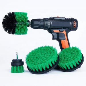 4 pièces <span class=keywords><strong>Brosse</strong></span> de Nettoyage <span class=keywords><strong>Brosse</strong></span> <span class=keywords><strong>Autolaveuse</strong></span> Kit de <span class=keywords><strong>Brosse</strong></span> pour le Nettoyage de la Salle De Bain - Product Image 1