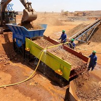 Criba Vibratoria Lineal de Alta Resistencia de 150tph para Clasificación de Minerales y Arena en Sitios Mineros de África