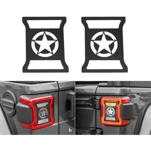 Marco de Luz Trasera para Coche, Cubierta Protectora de Luz Trasera para JL Wrangler 2018+, Kit de Carrocería, Accesorios para Coche - Product Image 3