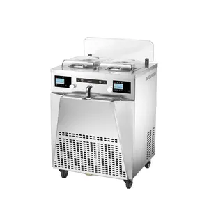 Automatic Soft Serve Sorbetiere Commercial Ice Cream Machine A Glace Icecream Italian Gelato Making Ice Cream Makers