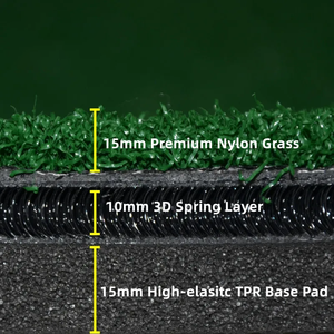 <span class=keywords><strong>Tapis</strong></span> de <span class=keywords><strong>golf</strong></span> Lignes d'alignement du gazon Intérieur Extérieur Entraînement des débutants <span class=keywords><strong>Tapis</strong></span> de conduite d'écaillage - Product Image 3