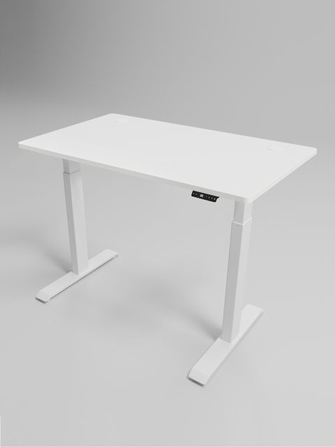 Electric Three-level Dual-motor square Tube Column Intelligent Adjustable Height Lifting Standing Desk