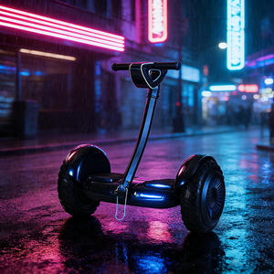 Hoverboard Inteligente con Barandilla, Scooter Autoequilibrado Todoterreno de Dos Ruedas, Scooter de Equilibrio para Adultos, 10 Pulgadas - Product Image 6