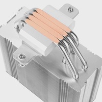Refroidisseur d'air pour processeur ASSASSIN CLASSIC-4 ARGB NOIR avec roulement fluide, 4 caloducs de 6 mm, ventilateur ARGB PWM de 120 mm, compatible avec les ordinateurs de bureau