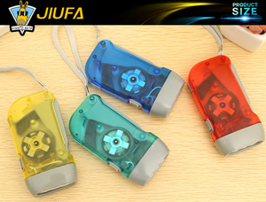 Xách tay <span class=keywords><strong>LED</strong></span> nhựa tay Báo Chí Đèn pin Điện Ba đèn đa màu người hâm mộ của bạn ngoài trời đèn khẩn cấp - Product Image 2