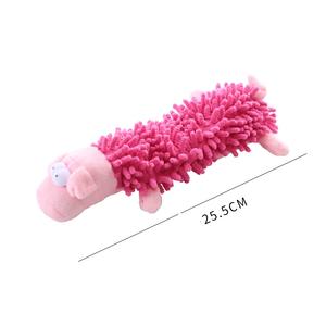 Interaktif hiçbir doldurma köpek peluş oyuncaklar çift katmanlı kumaş gıcırtılı kırışık karikatür hayvan köpek çiğneme oyuncakları zihinsel stimülasyon - Product Image 6