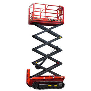 Plataforma elevadora de tijera Ever Star de 14 m y 600 kg autopropulsada con tracción en todas las ruedas para terrenos irregulares - Product Image 1
