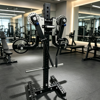 Appareil d'entraînement latéral de type aile pour montage sur rack, accessoire multifonctionnel pour l'entraînement des épaules pour Power Cage