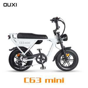 OUXI C63 Mini Fat Mini Bicicleta Eletrica 16 pouces roue 250W moteur 10.5AH batterie vélo électrique vélo électrique entrepôt de l'UE - Product Image 1