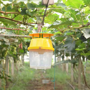 Trampa de gran capacidad tipo cubo para gusano de la remolacha, atrapainsectos con embudo antiescape para control biológico en invernaderos - Product Image 5